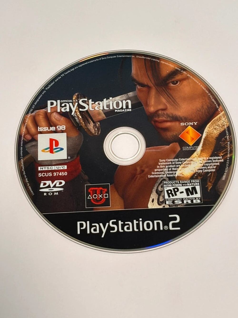 Official PlayStation Magazine Issue 98 (PS2, 2005) Loose Game Disc Only Tested